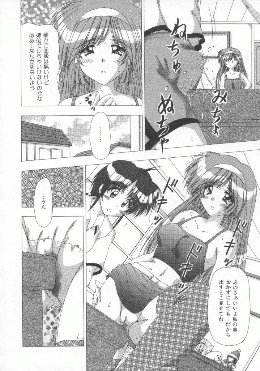 【エロ漫画】【エロ漫画】弟にオナニーを強要させちゃうエッチに興味津津なお姉さん…たまらず６９でフェラをして生ハメ近親相姦セックスしちゃう【Feena：禁じられたお遊び】