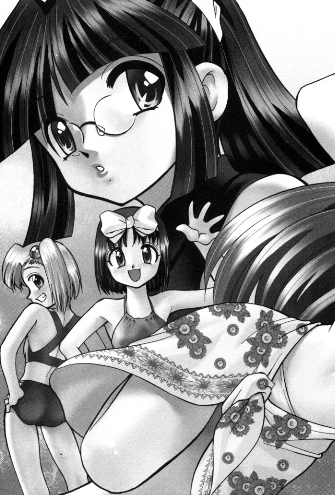 【エロ漫画】【エロ漫画】誘惑しちゃうお姉さんたち…おっぱい揉みやいちゃラブレズセックスで絶頂アクメ堕ち【みずきひとし：はるかクン、デビュー】