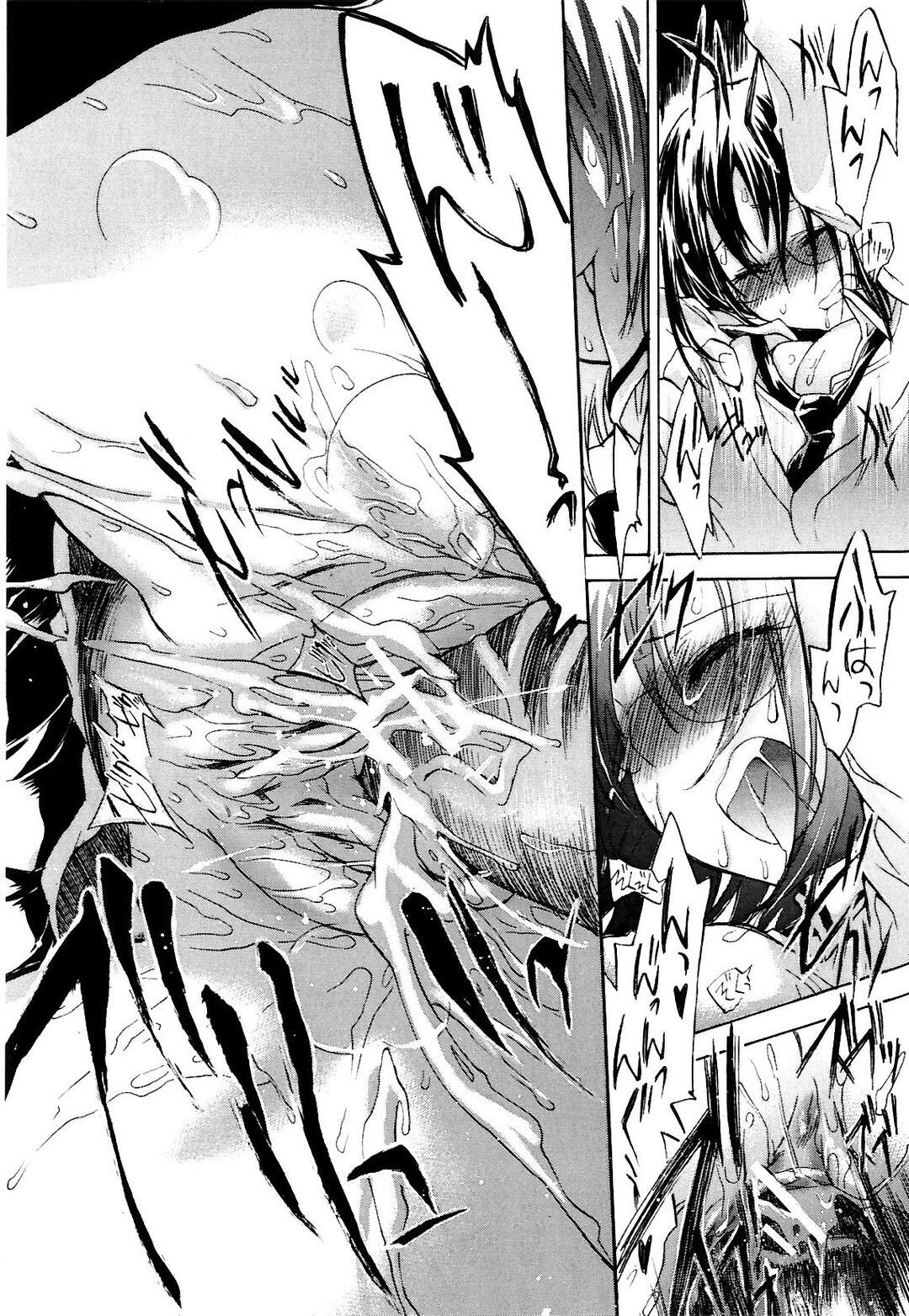 【エロ漫画】【エロ漫画】最終バスで２人きりになっちゃう巨乳のお姉さん…バックや騎乗位で生ハメ中出しセックス【小暮マリコ：最終バスの彼女】