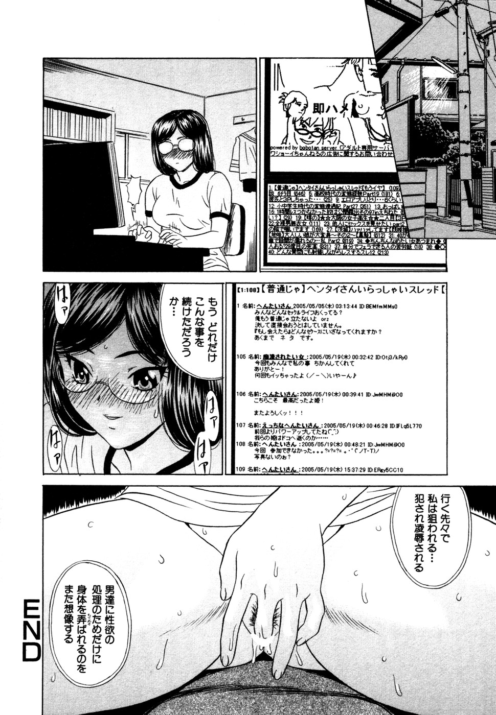 【エロ漫画】【エロ漫画】痴漢されても我慢しちゃうひ弱なJK…されるがままに手マンやザーメンをぶっかけられ感じてしまうと調教されて生ハメ中出しセックスしちゃう【KIKI：痴漢されやすい女】