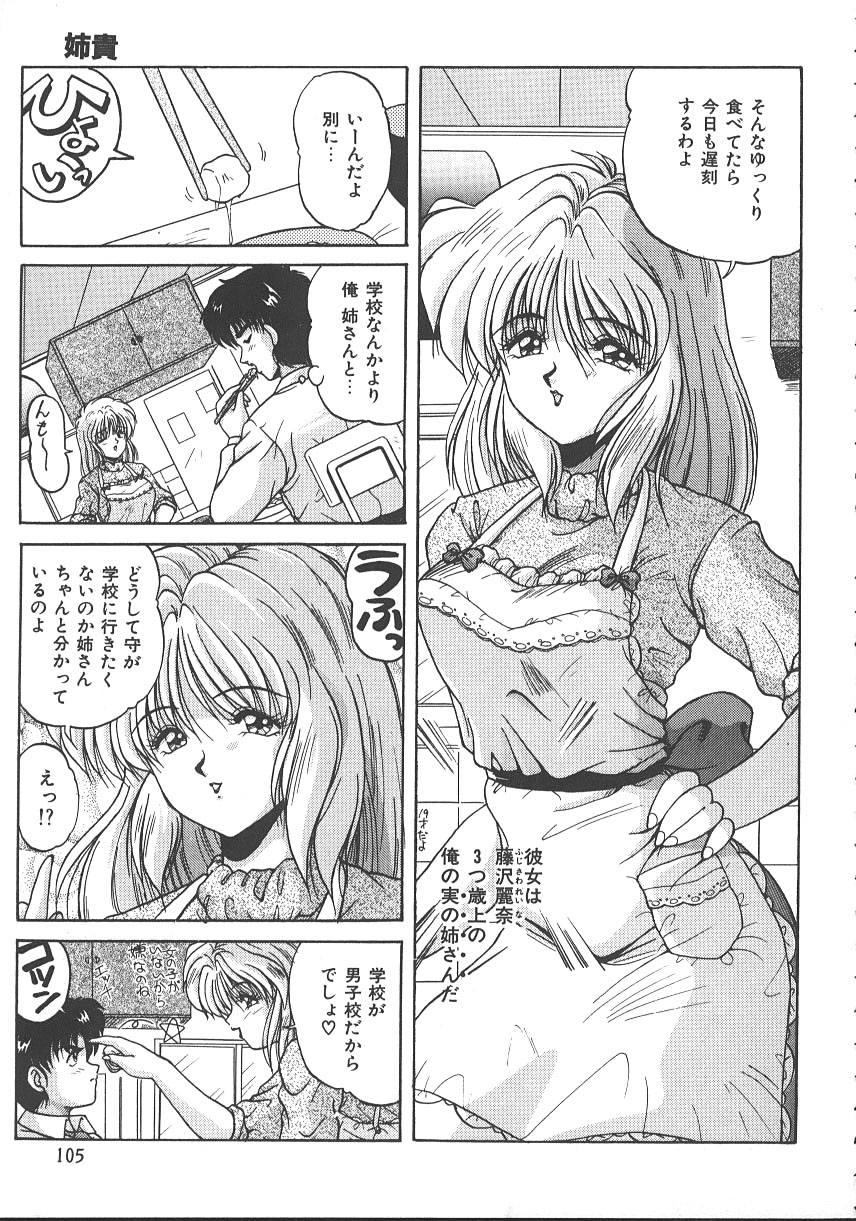 【エロ漫画】【エロ漫画】エッチな下着を着て調教されちゃうお姉さん…ご奉仕フェラをして生ハメ中出しセックスで絶頂イキしちゃう【ふぁんとむ：姉貴】