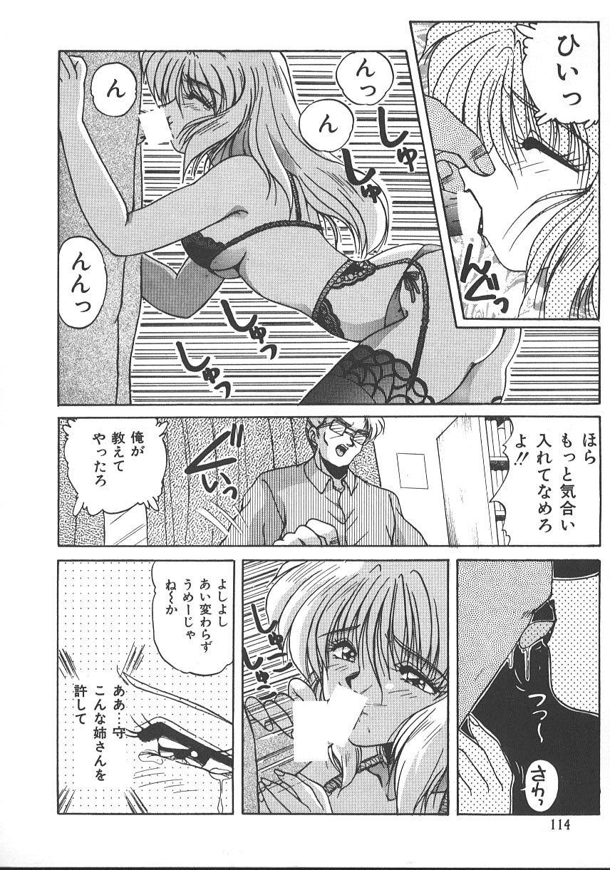 【エロ漫画】【エロ漫画】エッチな下着を着て調教されちゃうお姉さん…ご奉仕フェラをして生ハメ中出しセックスで絶頂イキしちゃう【ふぁんとむ：姉貴】